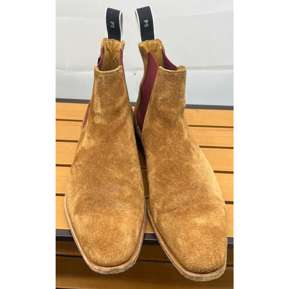 Paul Smith Gerald Light Brown Suede Chelsea Boots Shoes Men\'s UK 7 US 8 EU 41 main image 8
